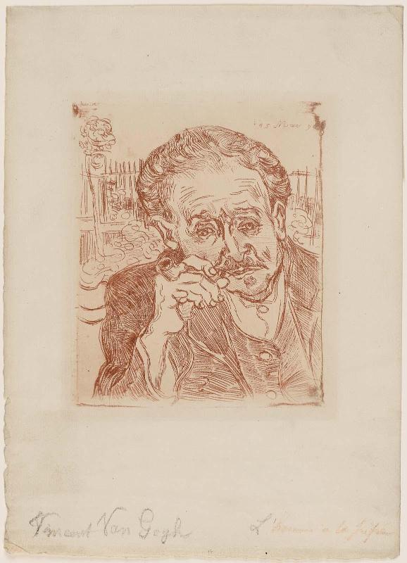Portrait of Dr. Gachet  (L'homme à la pipe)