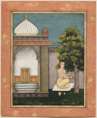 Bangal Ragini, from an illustrated Ragamala series
