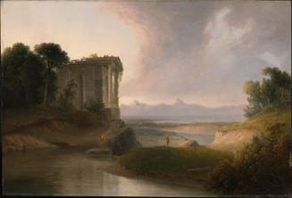 Romantic Landscape with a Temple