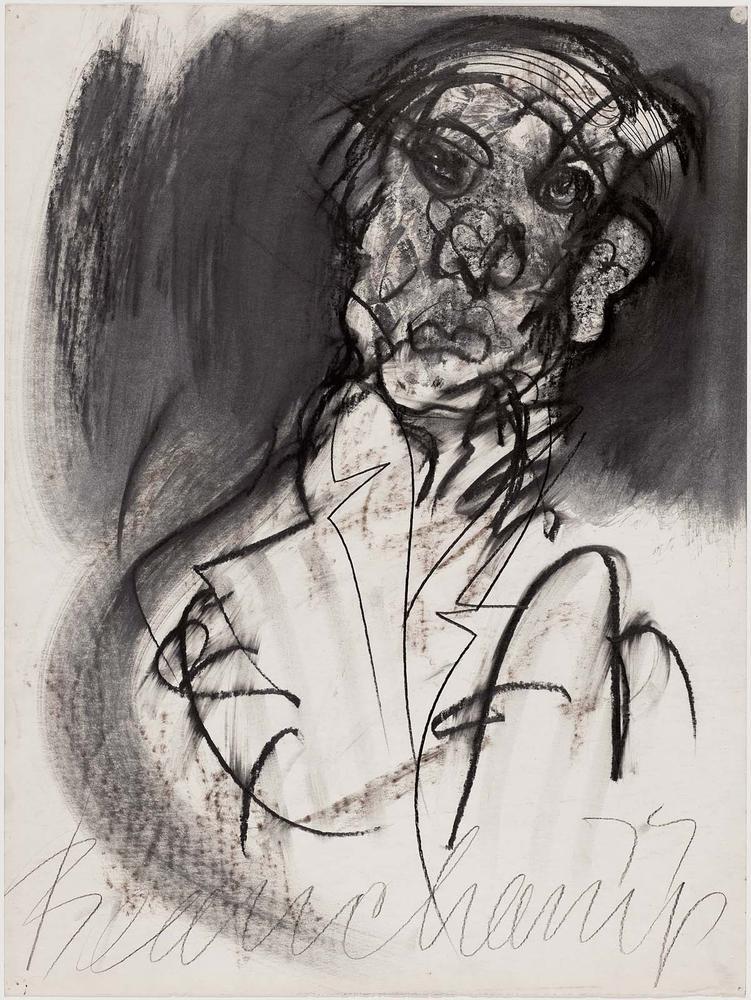 Portrait of Willem de Kooning