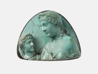 Cameo with Livia holding a bust of Augustus (?)