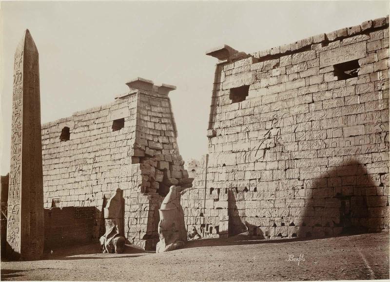 Luxor, Temple and Obelisk on the Nile