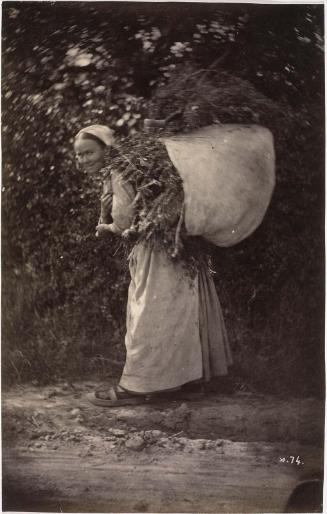 Study of Rural Workers (woman carrying faggots)