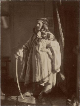 Man in Arab Costume with Sword