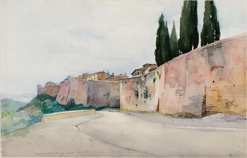 View of Siena, Italy