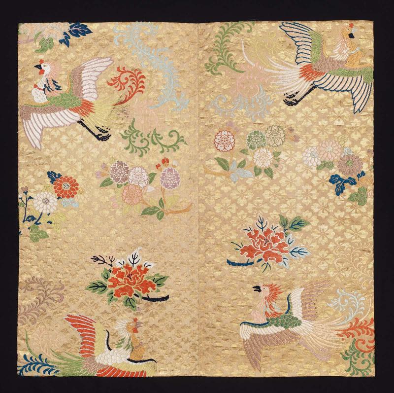 Buddhist altar cloth (uchishiki)