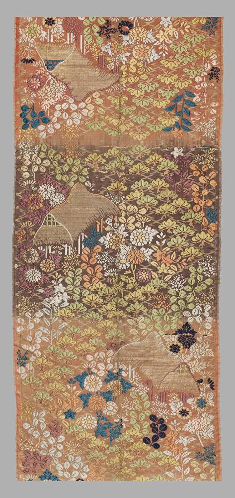 Textile length from Noh play costume