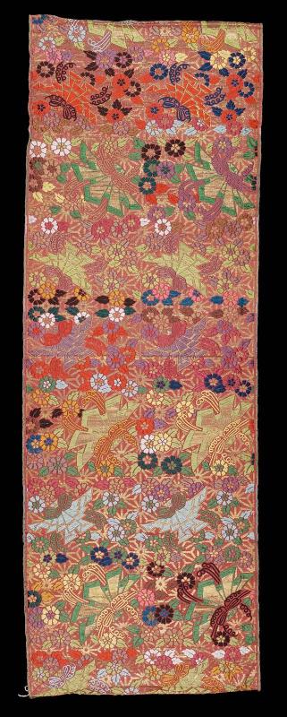 Textile length from Noh play costume