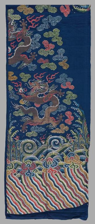 Fragment of an unmade man's court robe (jifu)