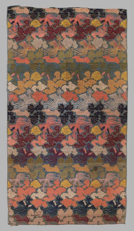 Cloud and bird brocade