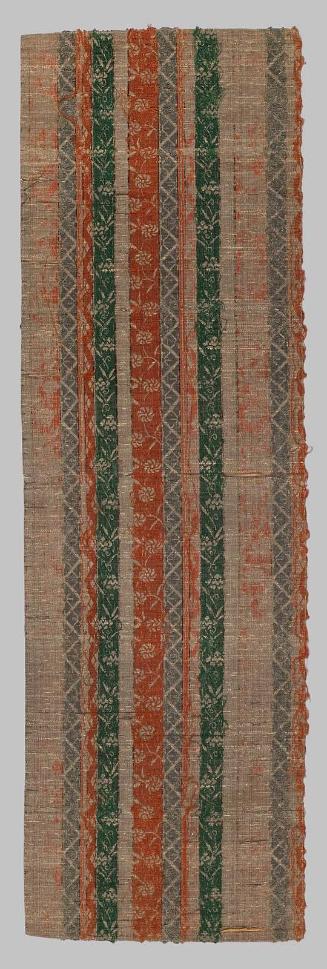 Length of silk velvet