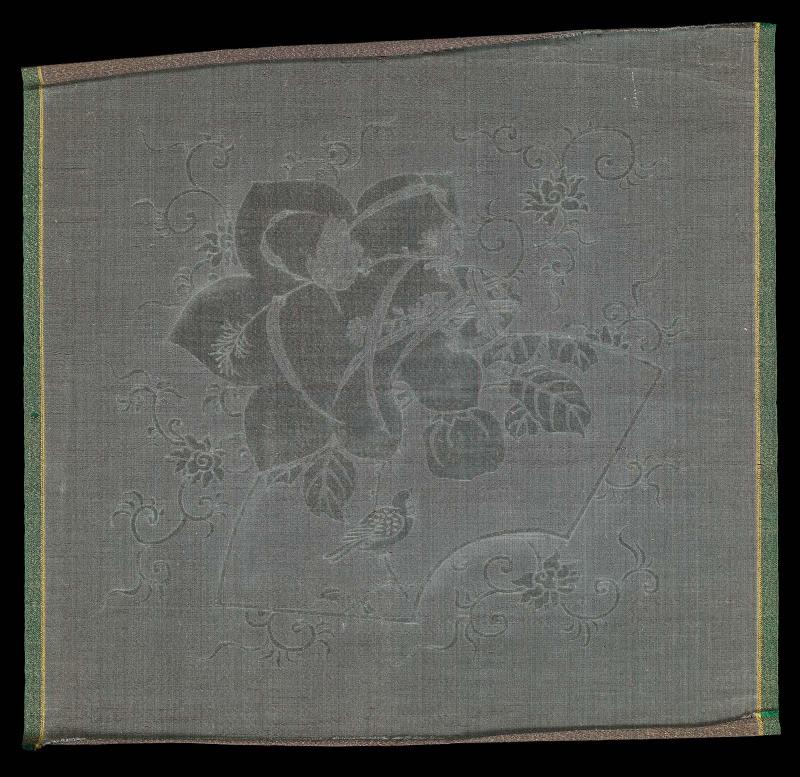 Length of silk velvet