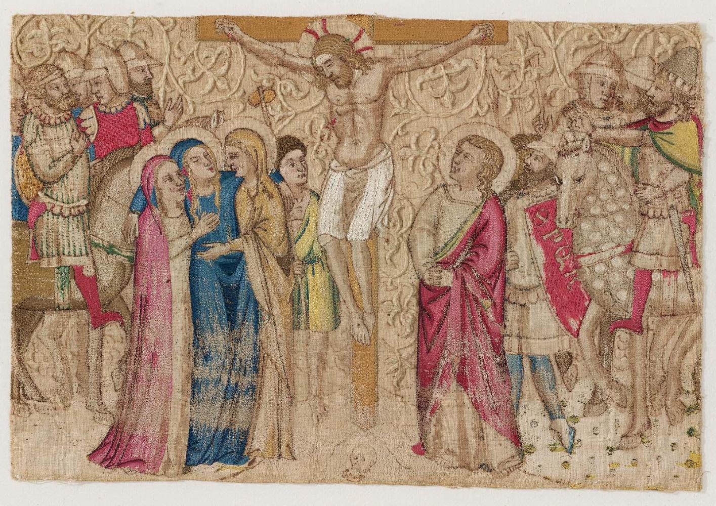 Crucifixion: textile fragment