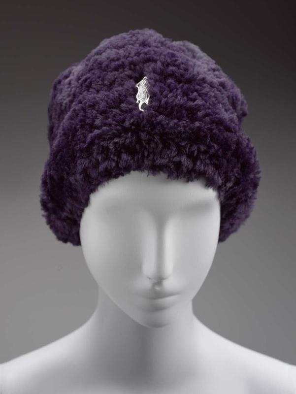 Woman's hat or muff (part of an ensemble)