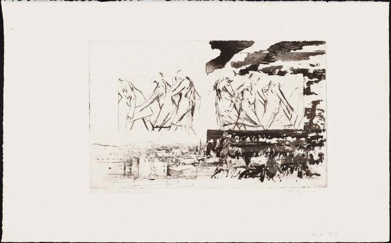 Study for a Dante's Inferno (Inferno over a City)