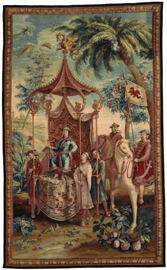 Tapestry: The Emperor on a Journey (from the series THE STORY OF THE EMPEROR OF CHINA)
