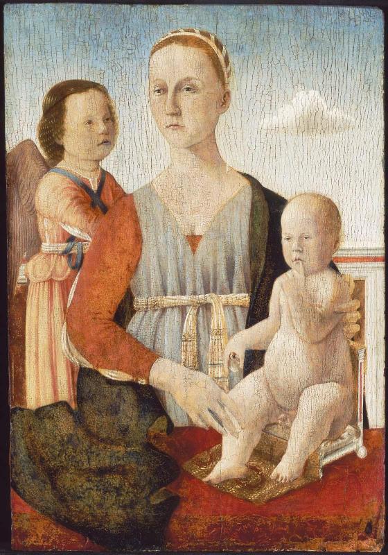 Virgin and Child with an Angel