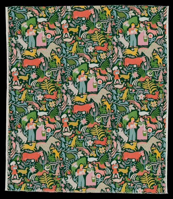 Length of furnishing fabric: Calico Cow