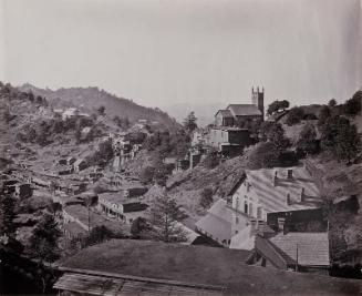British Compound with Church