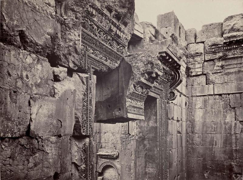 Sculpted Doorway, Baalbec, Syria