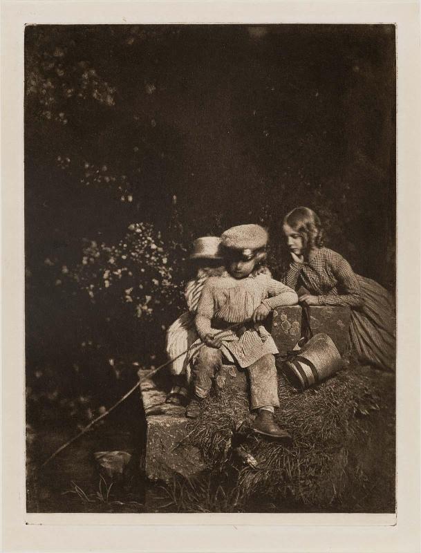 Untitled (Three Children Fishing)