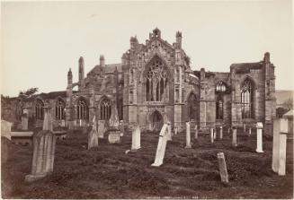 Melrose Abbey (From S.)