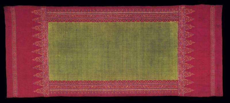 Woman's ceremonial shoulder cloth (kain limar, slendang, selendang)