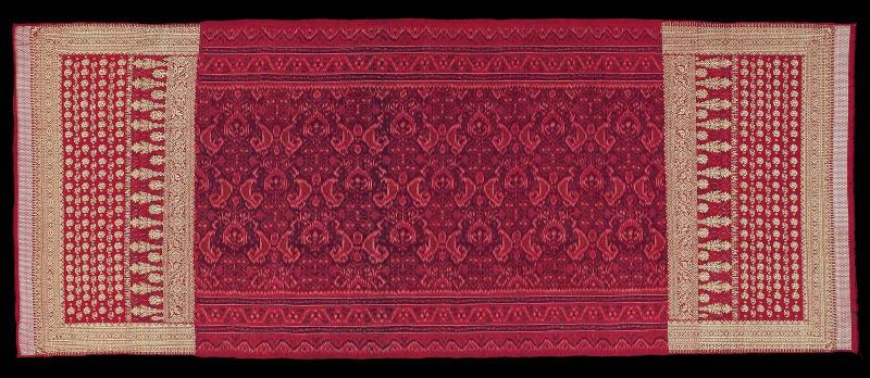 Woman's ceremonial shoulder or skirt cloth (kain limar, selendang, sarong)
