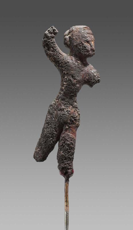 Male spear thrower or dancer