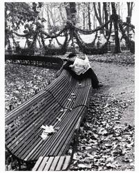 Paris.  In the Luxembourg Garden