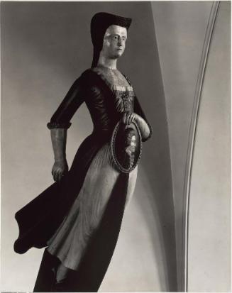 Figurehead, "Lady with a Medallion," New England