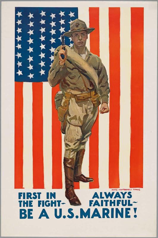 First in the Fight—Always Faithful—Be a U.S. Marine!