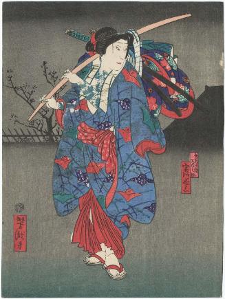 Actor Jitsukawa Enjaku I as Benten Kozô Kikunosuke