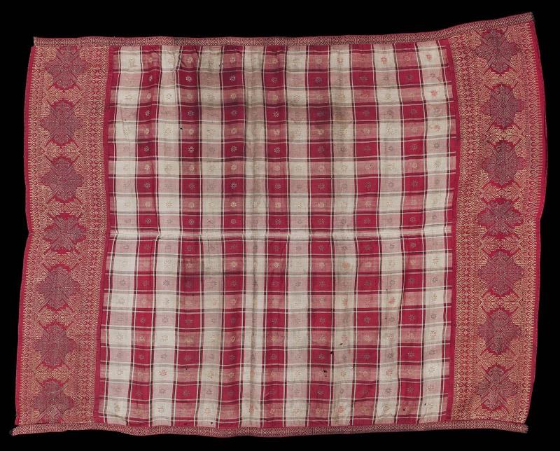 Man's ceremonial wrapper (saput songket, kampuh songket)