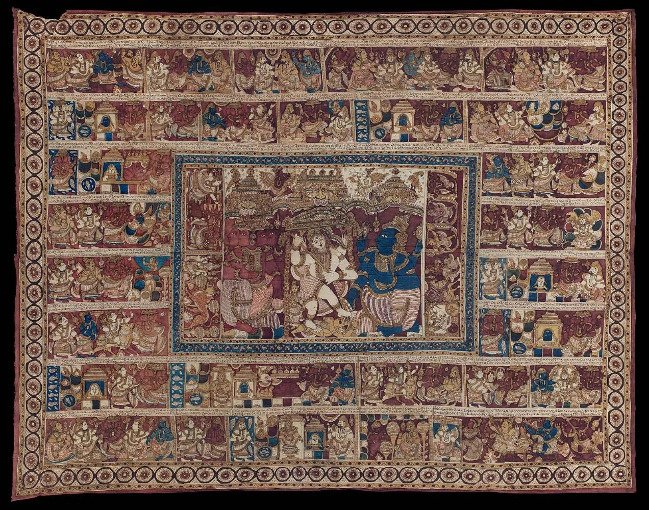 Temple hanging (kalamkari)