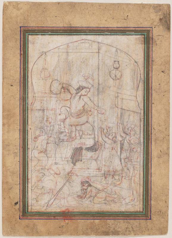 Krishna stealing butter
