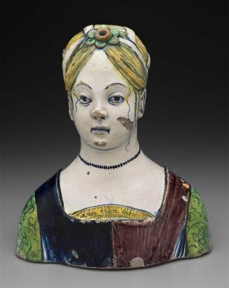 Bust of a young woman