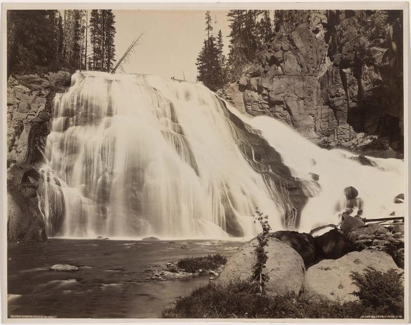 Gibbon Falls, Yellowstone Park