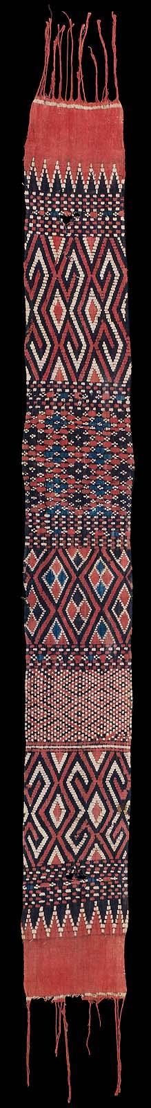 Man's head wrapper (m' basa tali to batu)