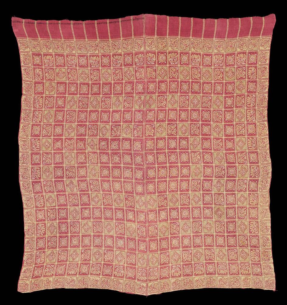 Possibly a woman's head scarf (odhni)