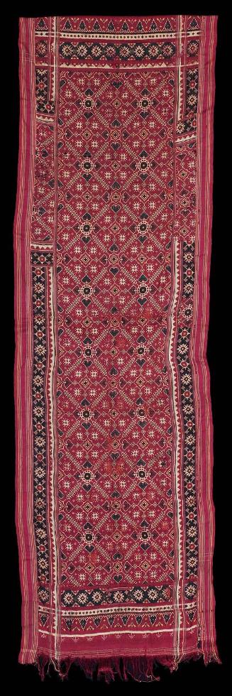 Fragments from a woman's wrapper (sari)