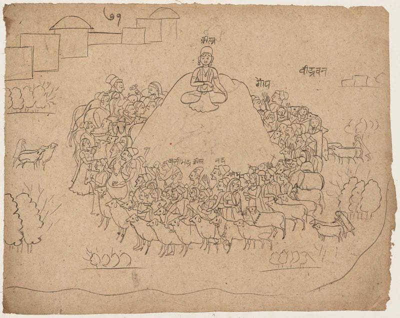 Circumambulation of Mount Govardhan