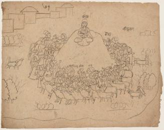 Circumambulation of Mount Govardhan