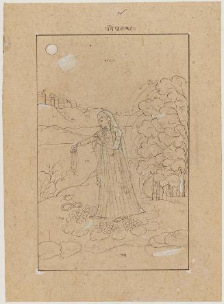 Vipralabdha Nayika (The Heroine Who has Awaited Her Lover in Vain)