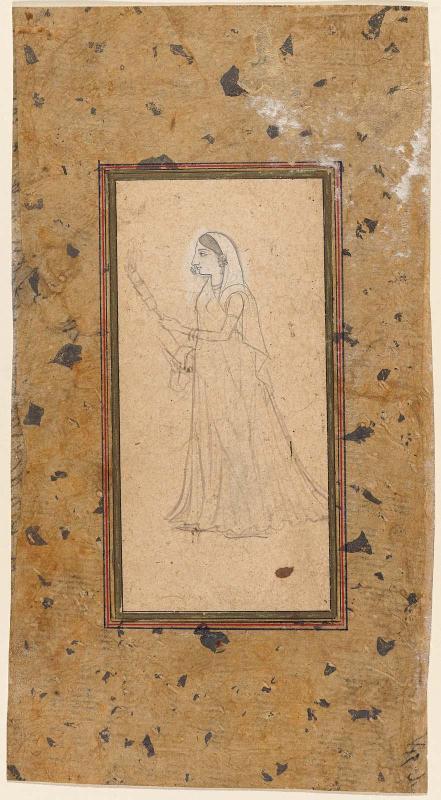 Woman with a torch