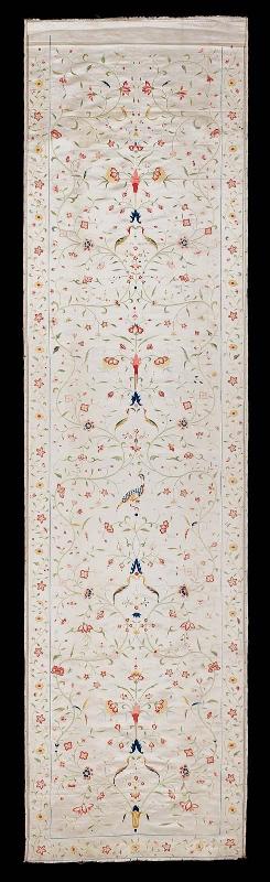 Panel of embroidery (one of two)