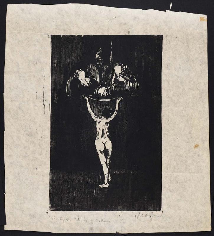An Image of Salomé: Unused Study (Untitled)