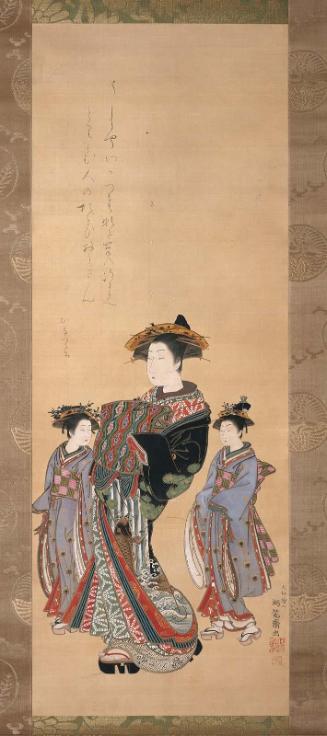 Procession of the Courtesan Hinazuru