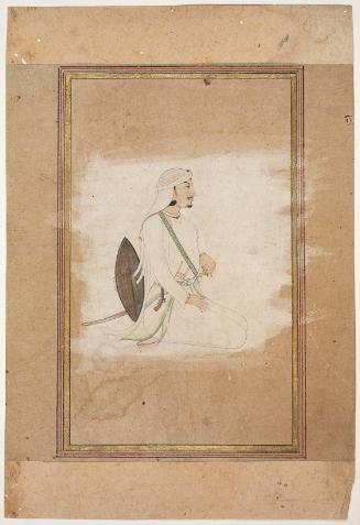 Portrait of Raja Bhup Dev of Bhandral