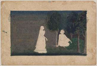 Abhisarika Nayika (The Heroine Who Goes to Meet Her Lover at an Appointed Place)